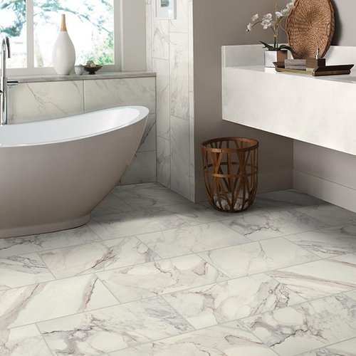 Bathroom Porcelain Marble Tile - Color Tile of Medford in Medford, OR